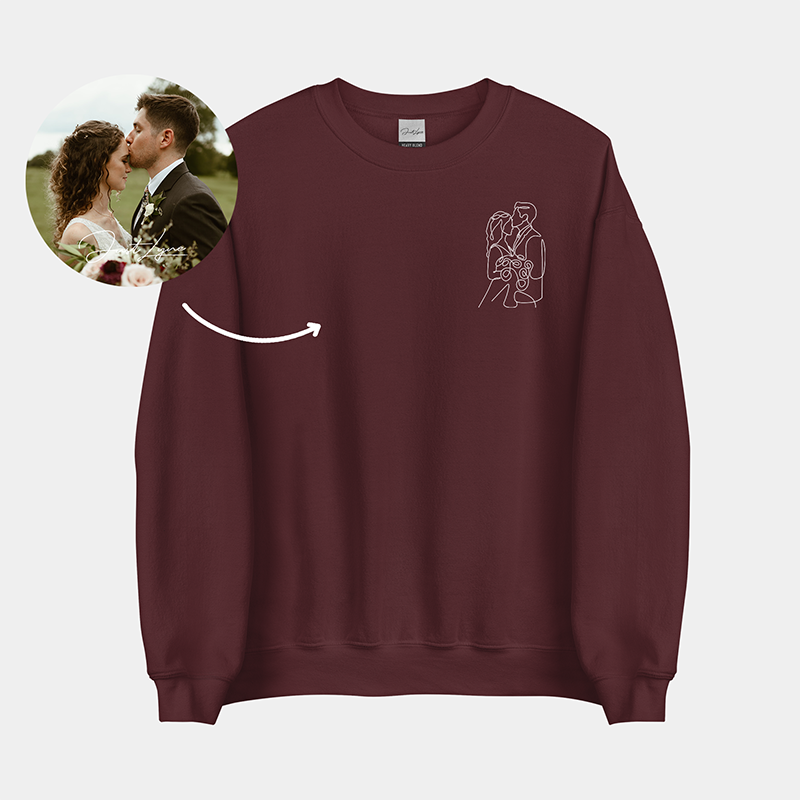 Cadeaux de Noël pour les couples Cadeaux pour les amoureux des animaux, sweats et sweats à capuche brodés personnalisés