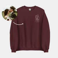 Cadeaux de Noël pour les couples Cadeaux pour les amoureux des animaux, sweats et sweats à capuche brodés personnalisés