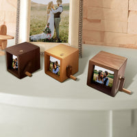 Handkurbel-Flipbook-Box für Papa,Personalisiertes und einzigartiges Geschenk
