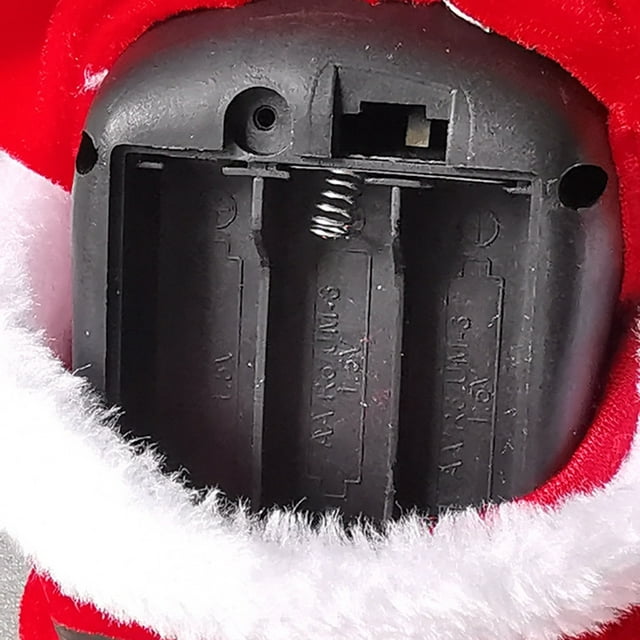 Décorations de Noël, Père Noël, danse, poupée chantante comme poupées de Noël en peluche, jouets musicaux pour enfants