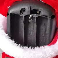 Décorations de Noël, Père Noël, danse, poupée chantante comme poupées de Noël en peluche, jouets musicaux pour enfants