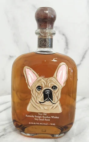 Individuele whiskyflessen met dierenportretten