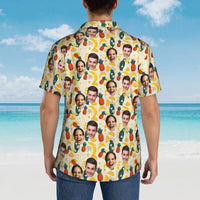 Aangepast Hawaiiaans overhemd Zomertijd Unisex overhemd voor koppels