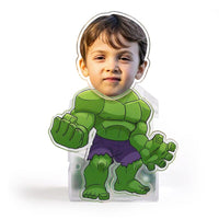 Gepersonaliseerde Bobble Head Acryl Stand Cartoon Superheld Foto Ontwerp Aantrekkelijk Cadeau voor Kinderen