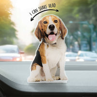 Gepersonaliseerde Bobble Head Acryl Stand Aangepaste Huisdierfoto Autodecoratie Aantrekkelijk Cadeau voor Dierenliefhebbers