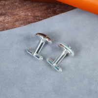 Boutons de manchette personnalisés Je t'ai aimé en premier Design photo en tons gris Cadeau parfait pour cher papa