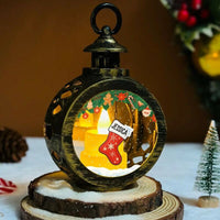 Lanterne à bougie personnalisée, cadeau de Noël pour les membres de la famille