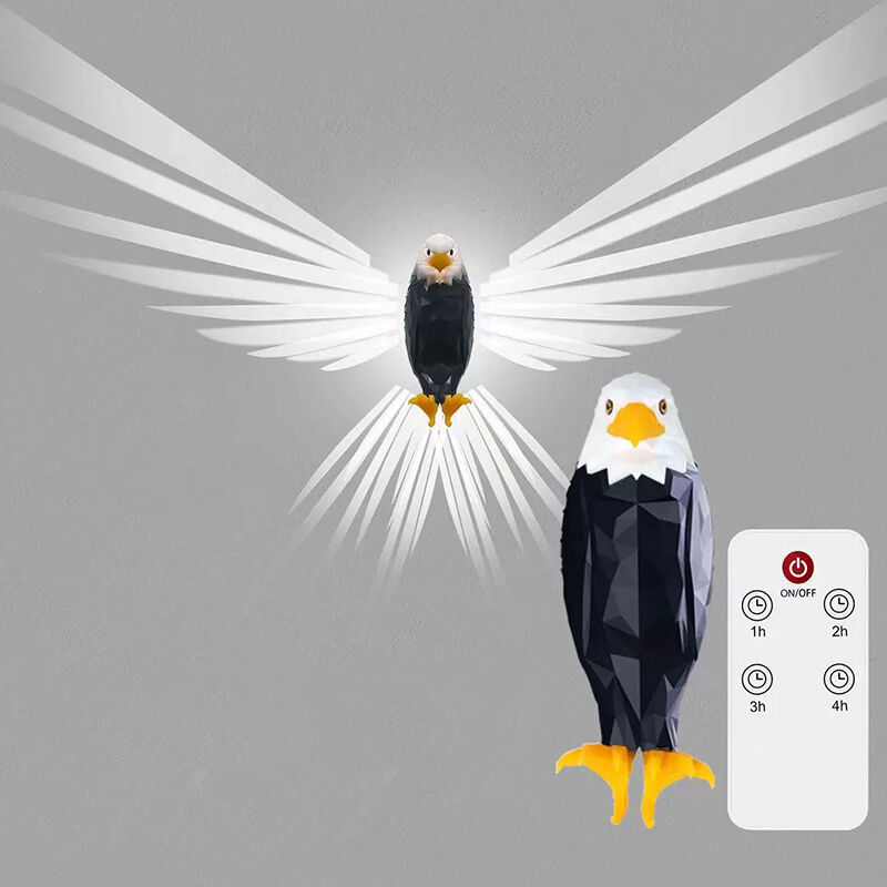 Lampe de projection d'animaux en forme d'aigle, veilleuse magnétique rechargeable, cadeau créatif pour amis