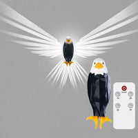 Lampe de projection d'animaux en forme d'aigle, veilleuse magnétique rechargeable, cadeau créatif pour amis