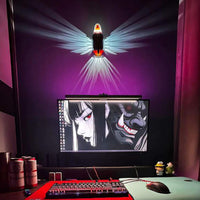 Lampe de projection d'animaux en forme d'aigle, veilleuse magnétique rechargeable, cadeau créatif pour amis