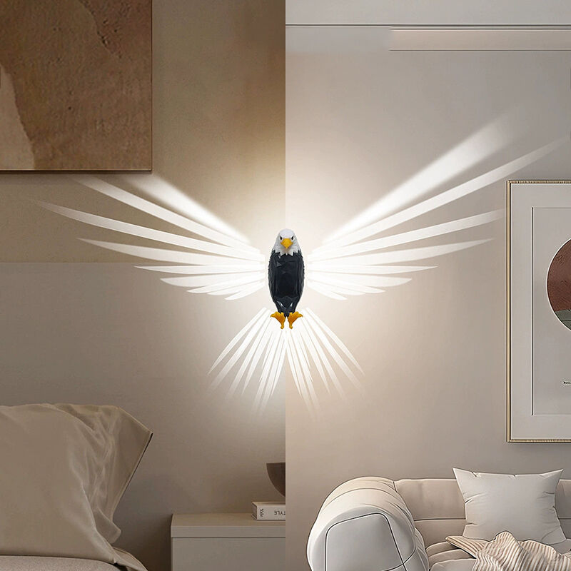 Lampe de projection d'animaux en forme d'aigle, veilleuse magnétique rechargeable, cadeau créatif pour amis