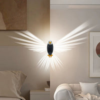Lampe de projection d'animaux en forme d'aigle, veilleuse magnétique rechargeable, cadeau créatif pour amis