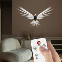 Lampe de projection d'animaux en forme d'aigle, veilleuse magnétique rechargeable, cadeau créatif pour amis