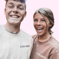 Sweat-shirt personnalisé brodé pour couple avec chiffres romains, cadeaux de Noël