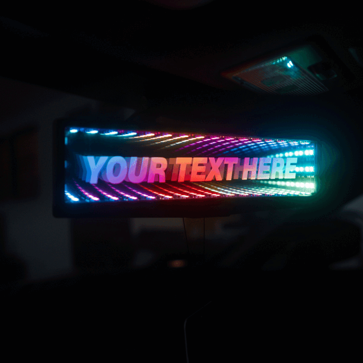 AANGEPASTE RGB eindeloze oneindigheidsspiegel