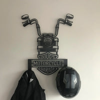 Aangepaste motorhelmhouder, geweldig cadeau voor motorrijders