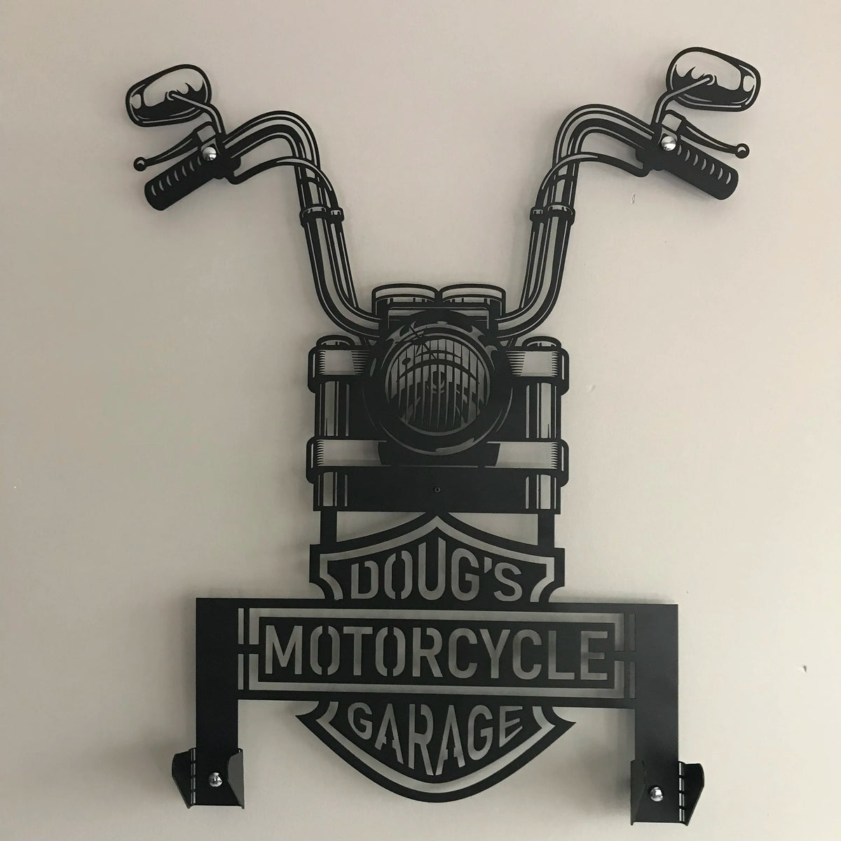 Aangepaste motorhelmhouder, geweldig cadeau voor motorrijders