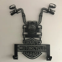 Aangepaste motorhelmhouder, geweldig cadeau voor motorrijders