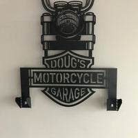 Aangepaste motorhelmhouder, geweldig cadeau voor motorrijders