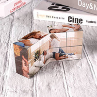 Gepersonaliseerde Infinity Fotokubus, Multi-Foto Rubix Kubus, Creatieve Cadeaus voor de Liefde