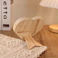 Familie Hart Houten Decoratie - Gepersonaliseerde Foto & 3-9 Naam Puzzel Bureaudecoratie Houten Ornament