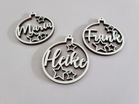 LOT DE 5 PENDENTIFS DE NOËL | ÉTOILES