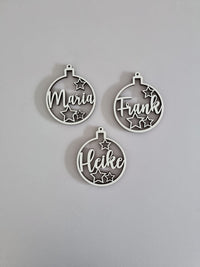 LOT DE 5 PENDENTIFS DE NOËL | ÉTOILES