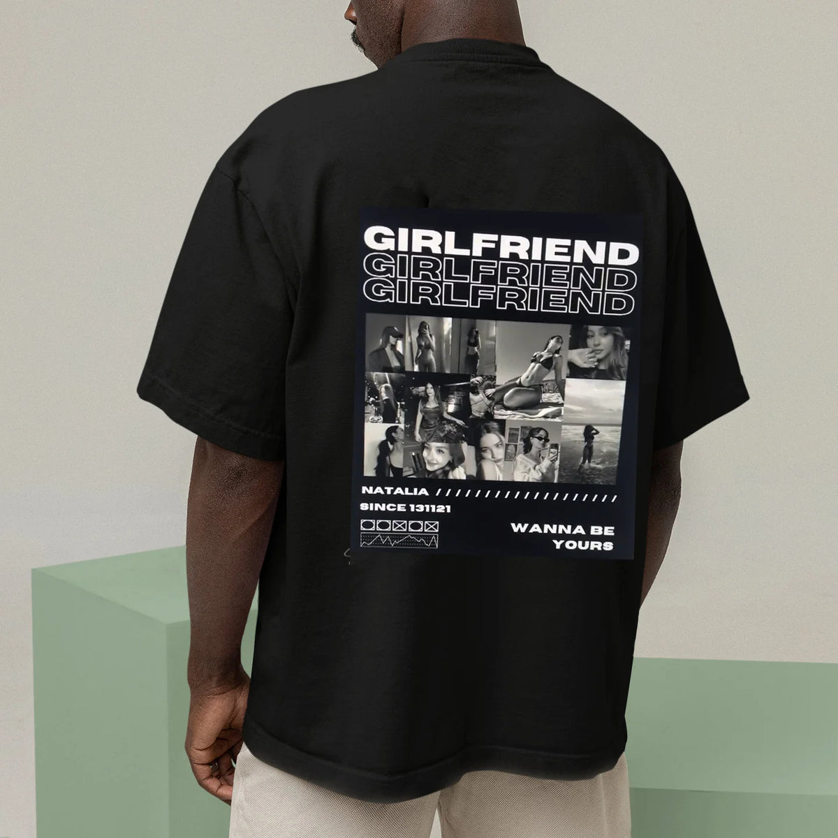 Einzigartiges individuelles Foto-T-Shirt 💗 Rundhalsausschnitt 💗 Kapuzenpullover