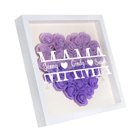 Decoratie van Mom Density Board Frame - Persoonlijk bloemenornament voor moeder