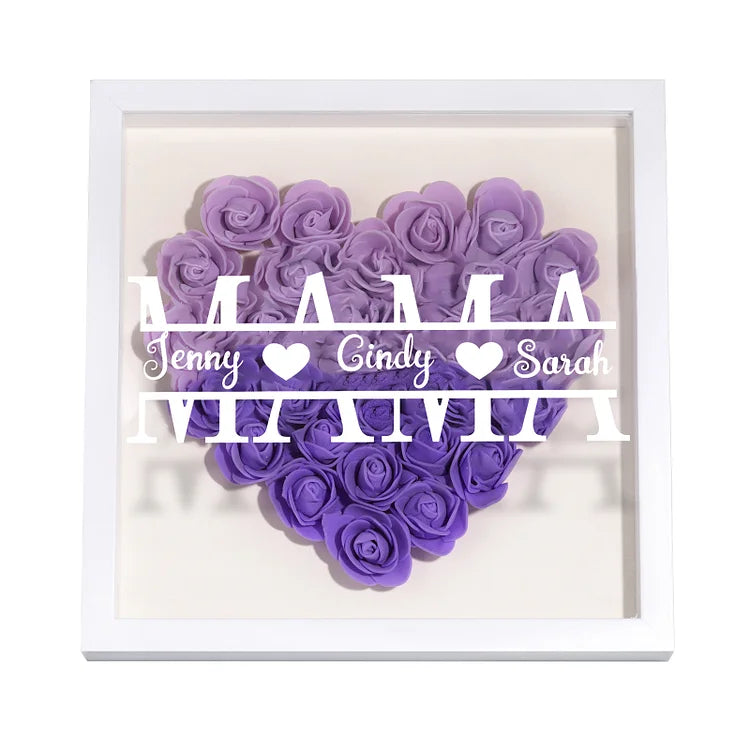 Decoratie van Mom Density Board Frame - Persoonlijk bloemenornament voor moeder