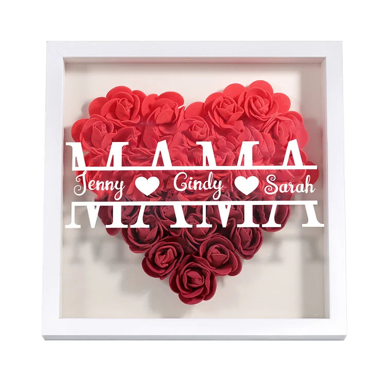 Decoratie van Mom Density Board Frame - Persoonlijk bloemenornament voor moeder
