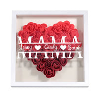Decoratie van Mom Density Board Frame - Persoonlijk bloemenornament voor moeder