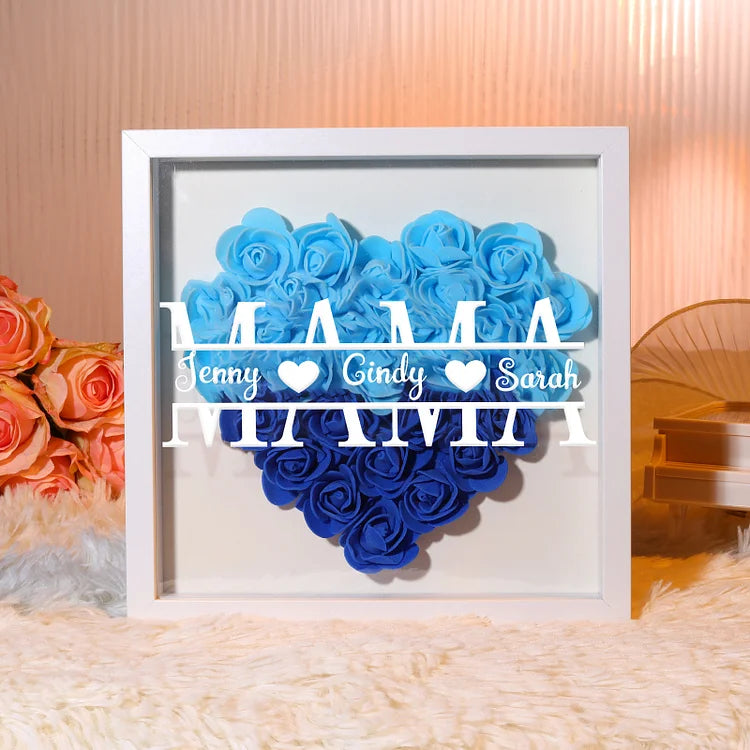 Decoratie van Mom Density Board Frame - Persoonlijk bloemenornament voor moeder