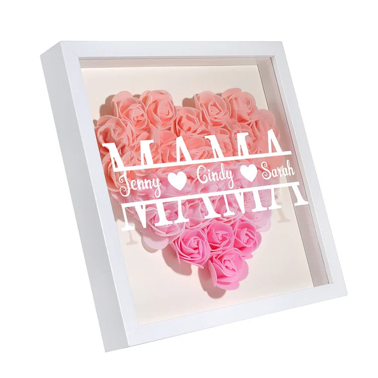 Decoratie van Mom Density Board Frame - Persoonlijk bloemenornament voor moeder