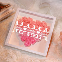 Decoratie van Mom Density Board Frame - Persoonlijk bloemenornament voor moeder