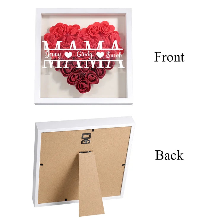 Decoratie van Mom Density Board Frame - Persoonlijk bloemenornament voor moeder
