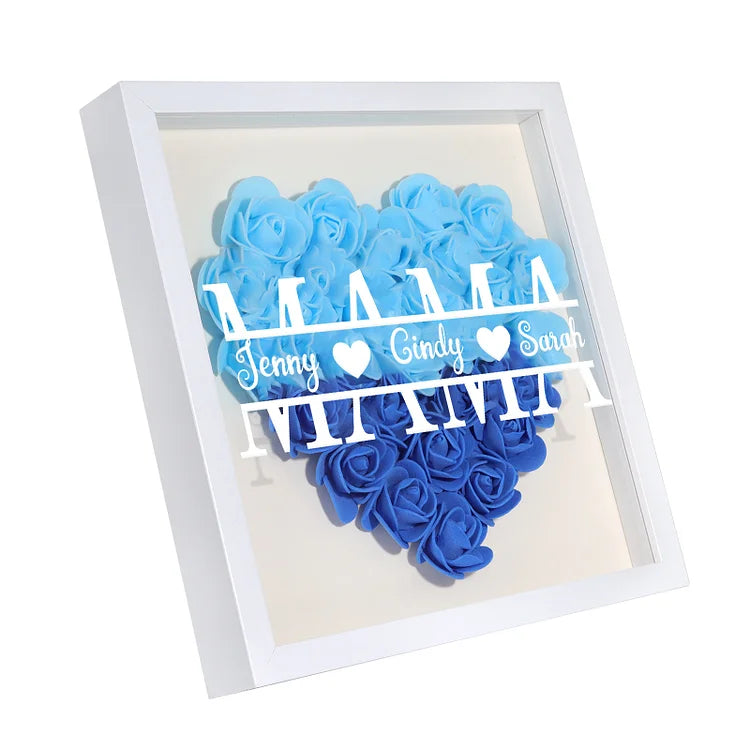 Decoratie van Mom Density Board Frame - Persoonlijk bloemenornament voor moeder