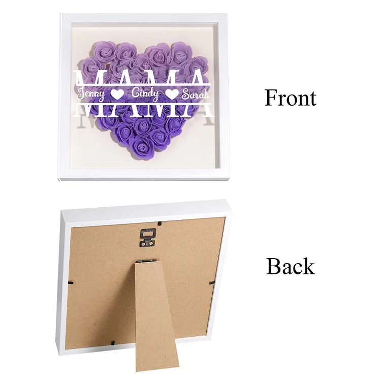 Decoratie van Mom Density Board Frame - Persoonlijk bloemenornament voor moeder