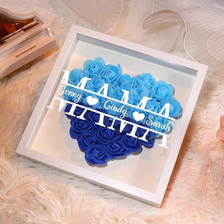 Decoratie van Mom Density Board Frame - Persoonlijk bloemenornament voor moeder
