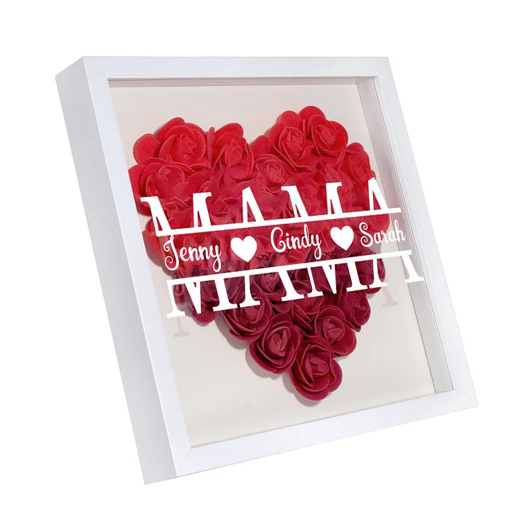 Decoratie van Mom Density Board Frame - Persoonlijk bloemenornament voor moeder
