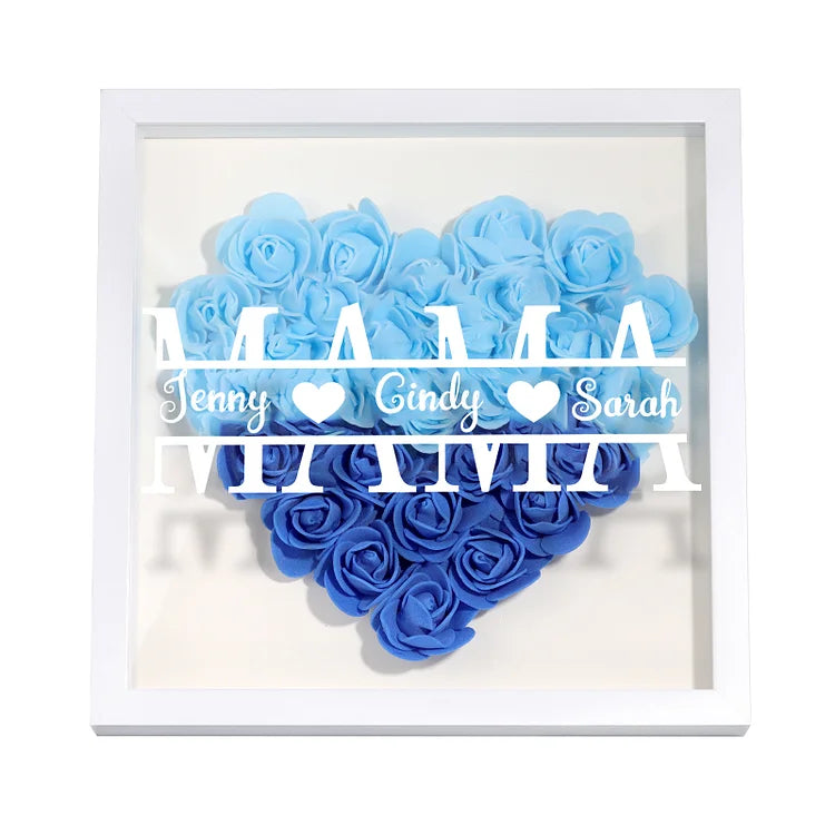 Decoratie van Mom Density Board Frame - Persoonlijk bloemenornament voor moeder