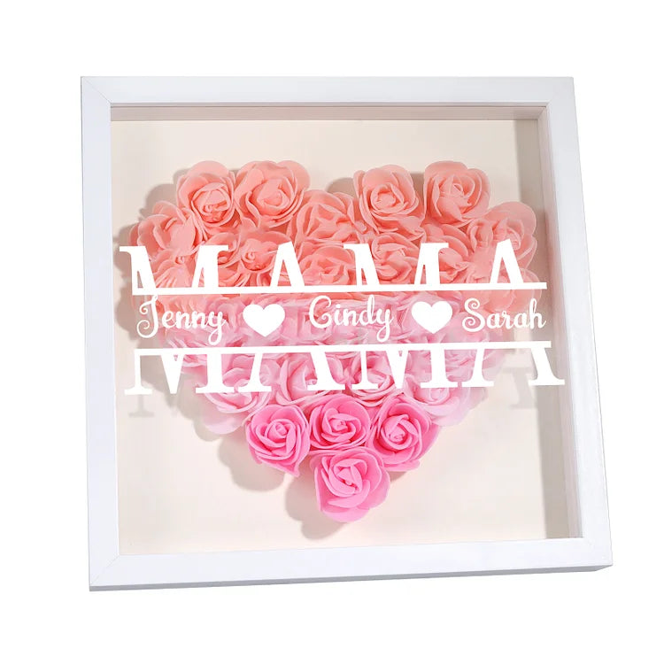 Decoratie van Mom Density Board Frame - Persoonlijk bloemenornament voor moeder