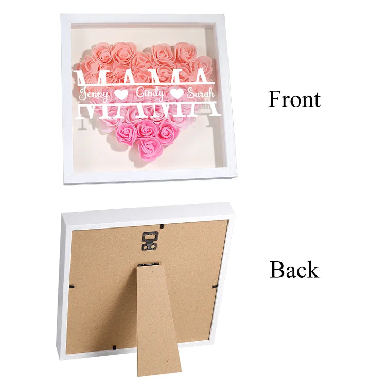 Decoratie van Mom Density Board Frame - Persoonlijk bloemenornament voor moeder