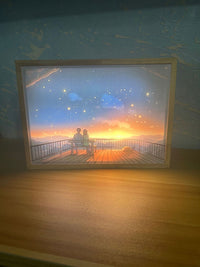 Aangepast LED-fotolijstje