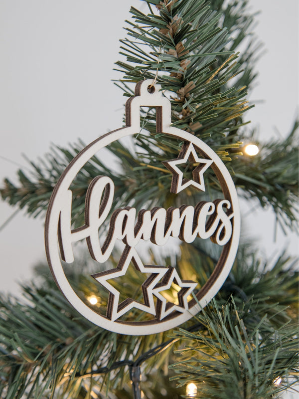 LOT DE 5 PENDENTIFS DE NOËL | ÉTOILES