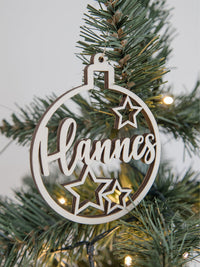 LOT DE 5 PENDENTIFS DE NOËL | ÉTOILES