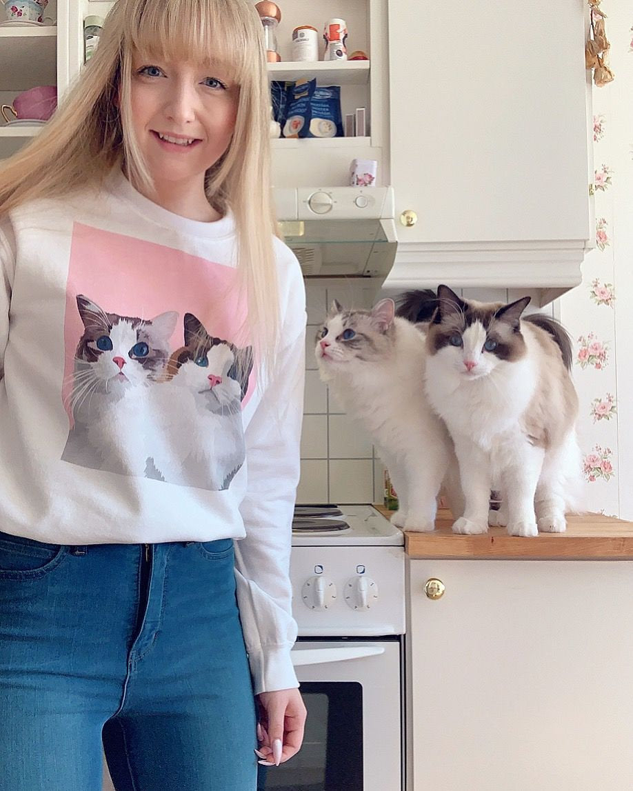 Sweat-shirt unisexe personnalisé pour animaux de compagnie, pull pour chien, sweat-shirt pour maman de chien, portrait d'animal, t-shirt pour chien