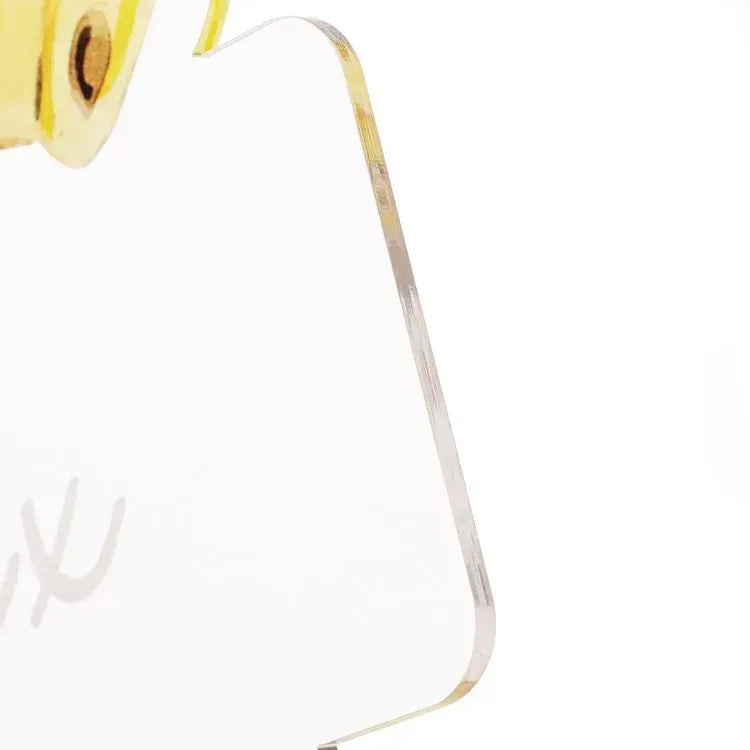 Veilleuse ours en acrylique personnalisée avec 1 nom – Décoration mignonne pour enfants