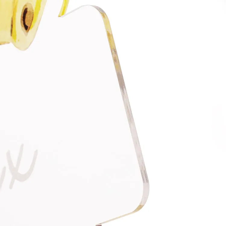 Veilleuse en acrylique personnalisée avec un nom, motif ours et nuage – Superbe décoration de chambre pour enfants