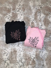 Chiffres romains assortis personnalisables avec cœur en toile d'araignée pour les meilleurs amis et les couples